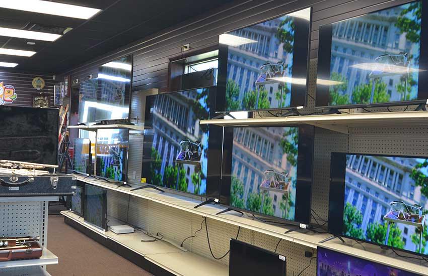 TVs and electronics at Twin Cities Gun & Pawn