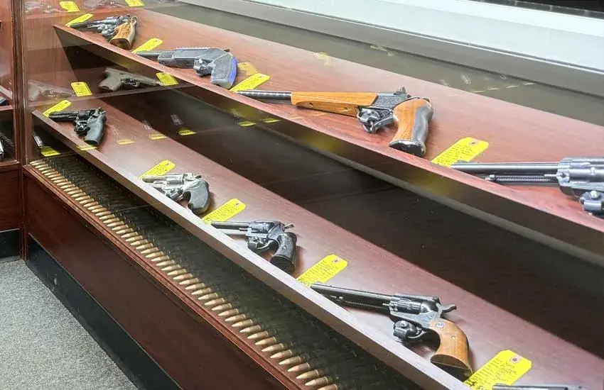 Revolver selection at Twin Cities Gun & Pawn, Twin Cities MN