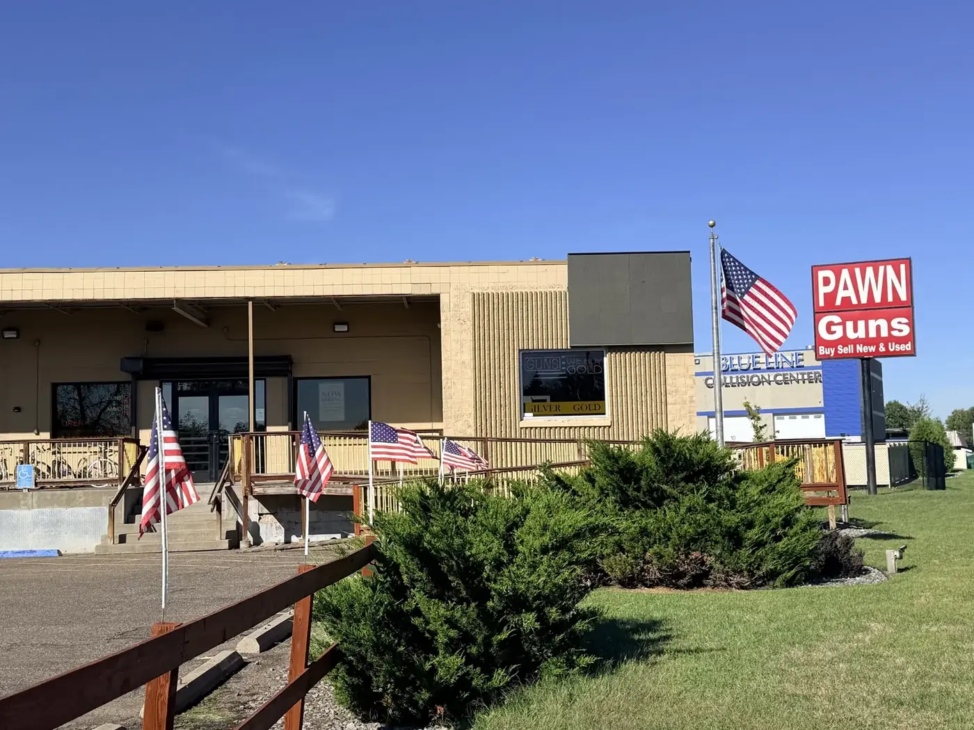 Twin Cities Gun & Pawn storefront exterior in the Twin Cities